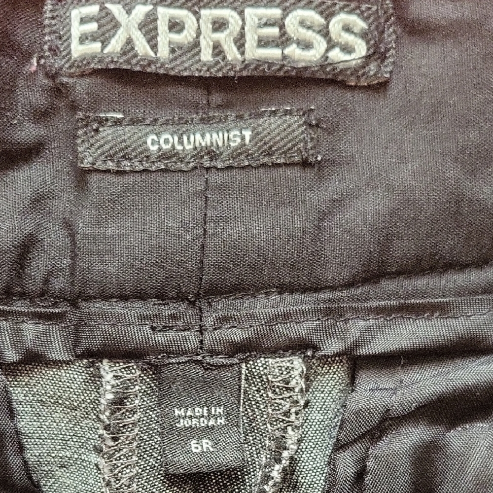 Express Black Flared Pants - Picture 2 of 7